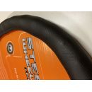 Műbőr Fekete lukacsos 37-39cm